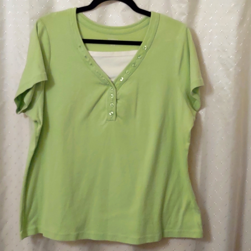 🍁4/$25 Dress Barn women's top, size 14/16